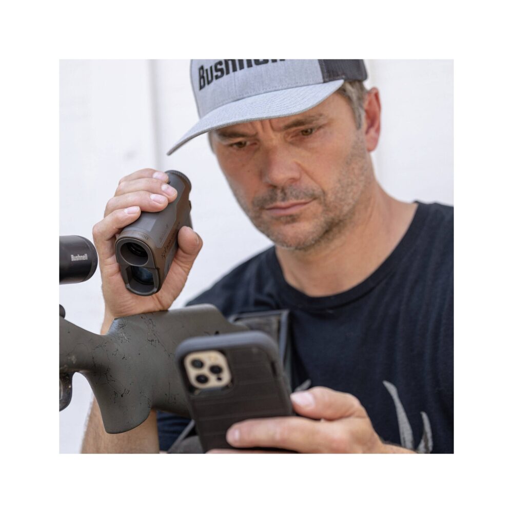 Bushnell 6x25 Bone Collector 1800 Laser Rangefinder (Black/Brown)