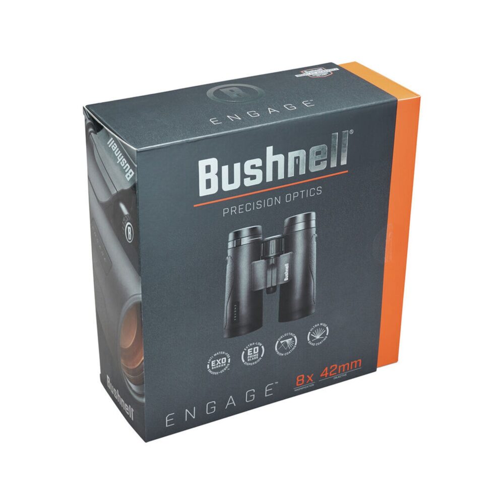 Bushnell Engage 8x42 Black Roof Prism Binoculars