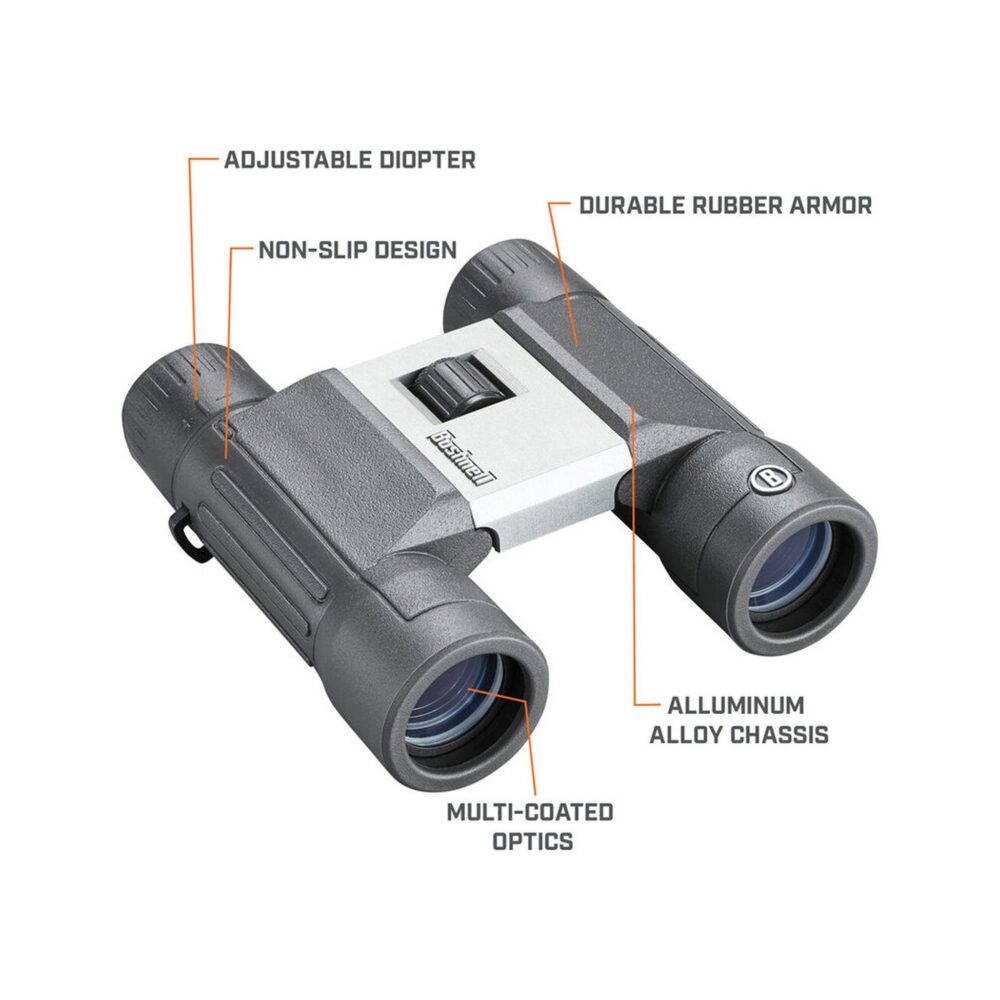 Bushnell PowerView 2.0 10x25 Aluminum MC Binoculars