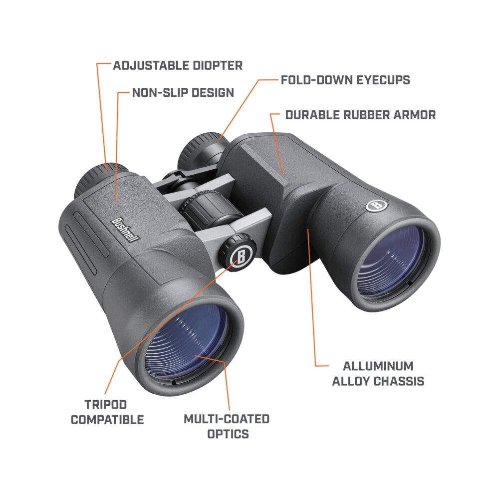 Bushnell PowerView 2.0 10x50 Aluminum MC Binoculars