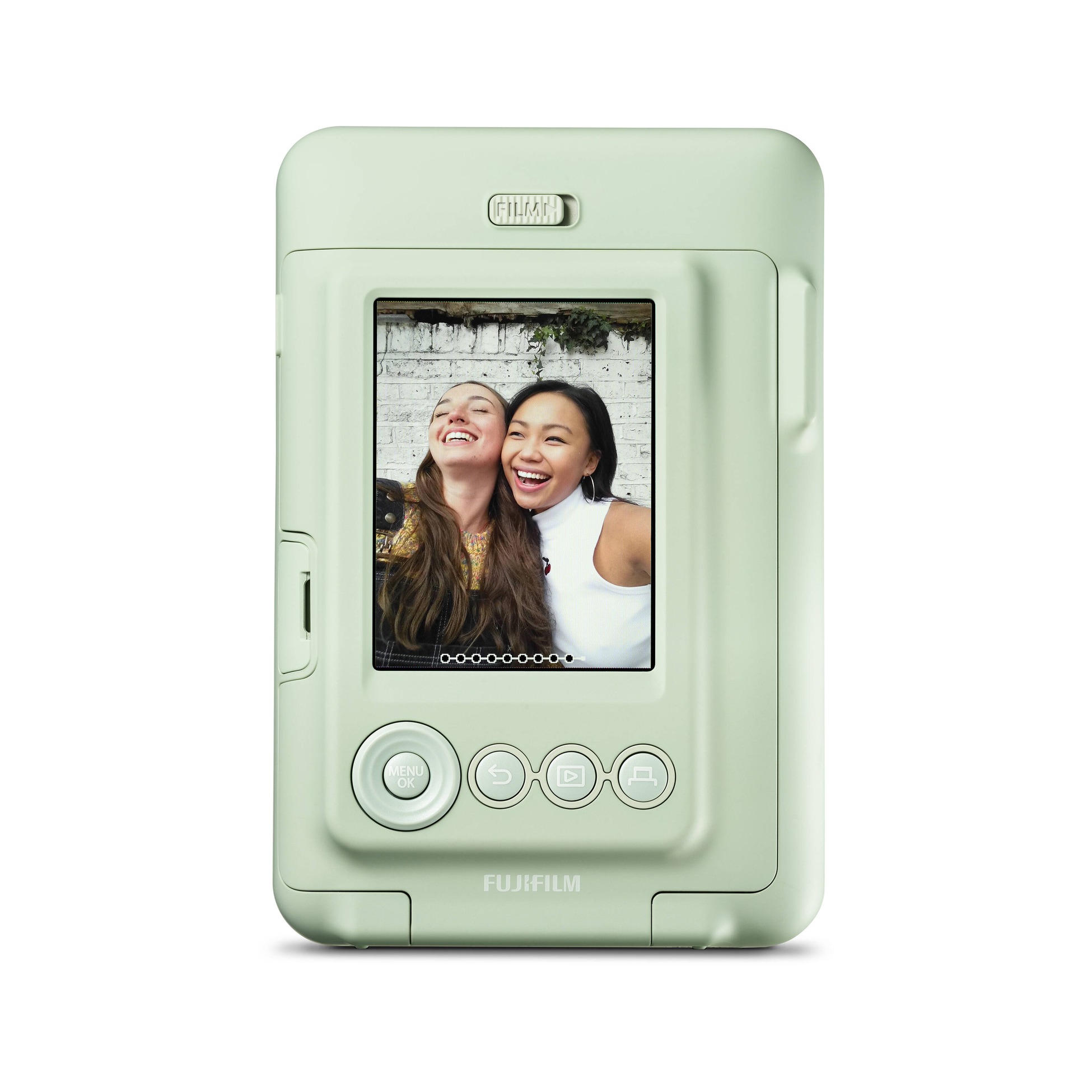 Fuji Instax Mini LiPlay Hybrid Instant Camera - Matcha Green