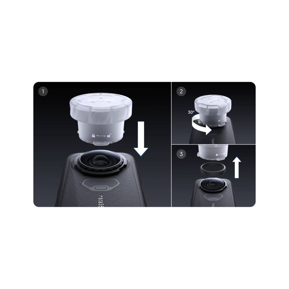 Insta360 X6 Replacement Lens Kit (Single Lens)