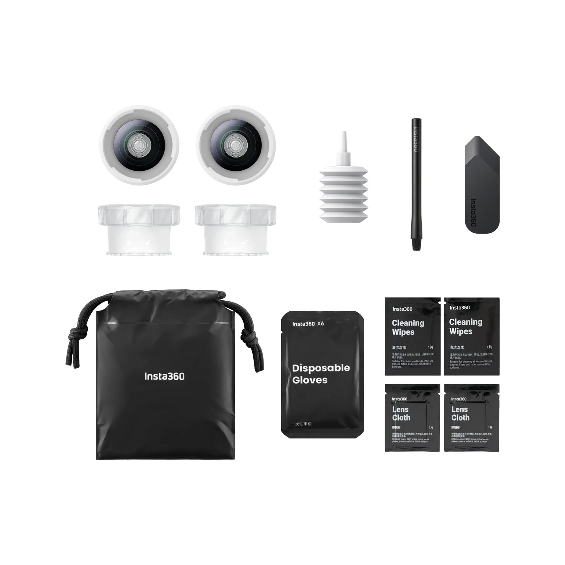 Insta360 X6 Replacement Lens Kit (Single Lens)