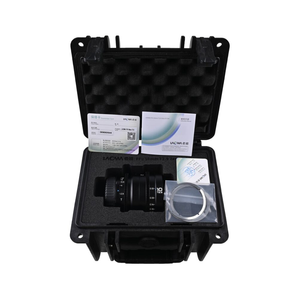 Laowa 10mm T2.9 Zero-D VV Cine Lens (Canon RF)