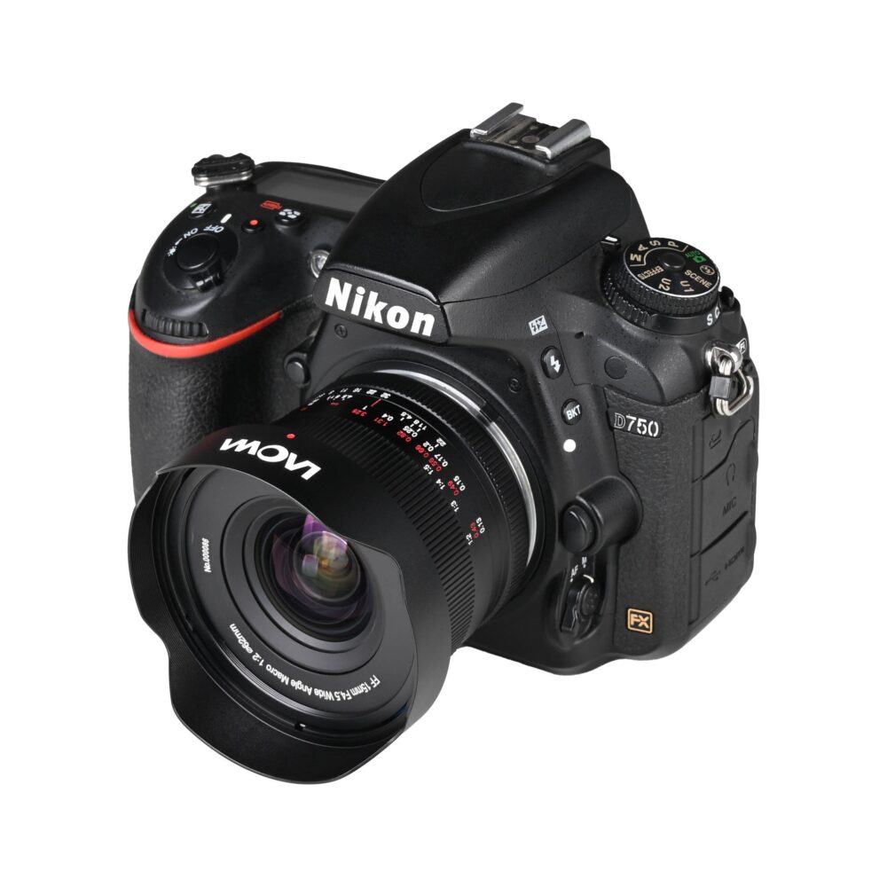 Laowa 15mm f/4.5 0.5X Macro Wide-Angle Lens - Nikon F (VEN1545N)