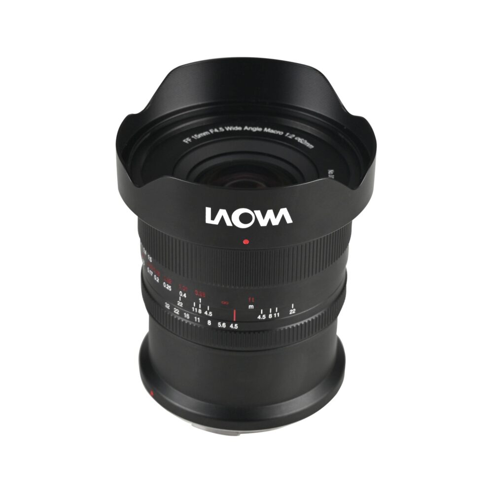 Laowa 15mm f/4.5 0.5X Macro Wide Angle Lens for Canon RF (VEN1545RF)
