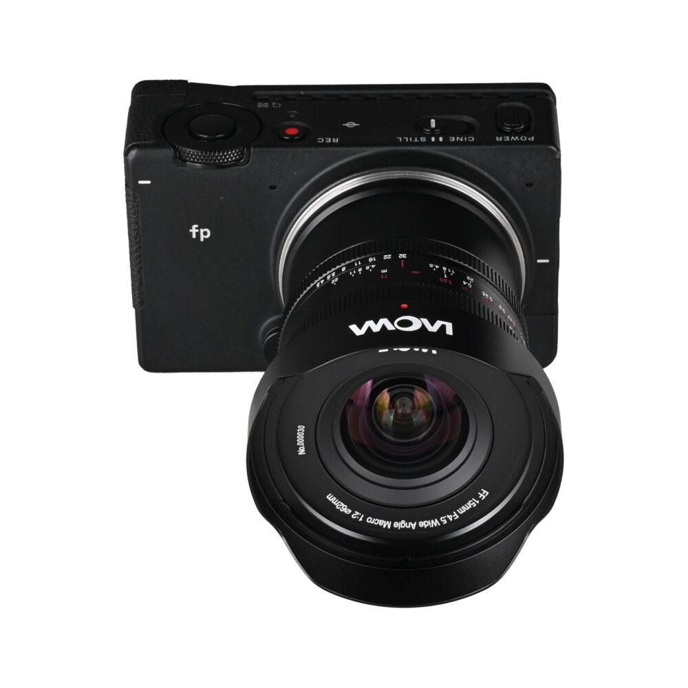 Laowa 15mm f/4.5 0.5X Macro Wide-Angle Lens for L-Mount (VEN1545L)
