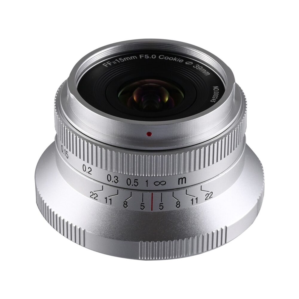 Laowa 15mm f/5 Cookie Full-Frame E-mount Lens(Silver, Auto-Aperture)