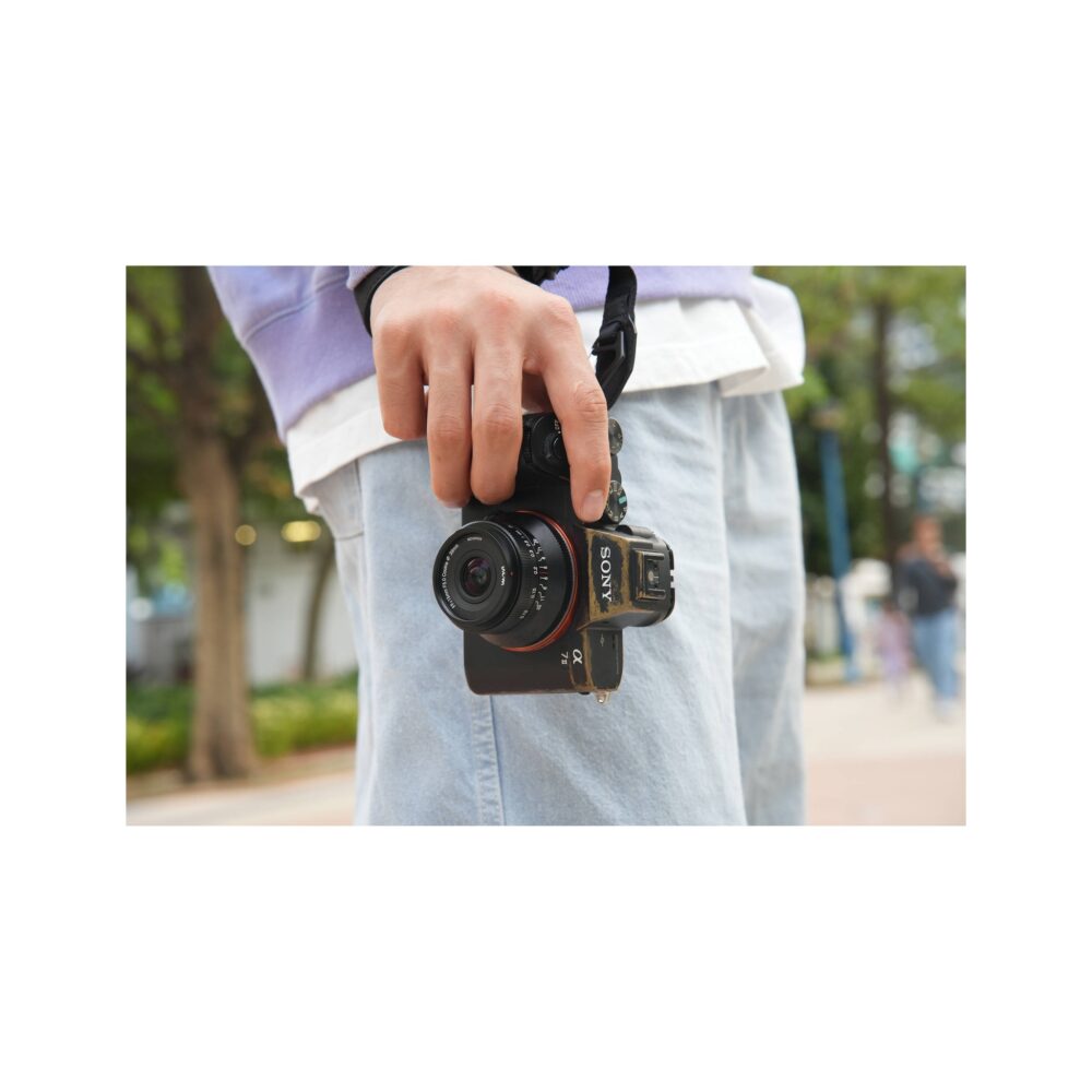 Laowa 15mm f/5 Cookie Full-Frame E-mount Lens(Silver, Auto-Aperture)