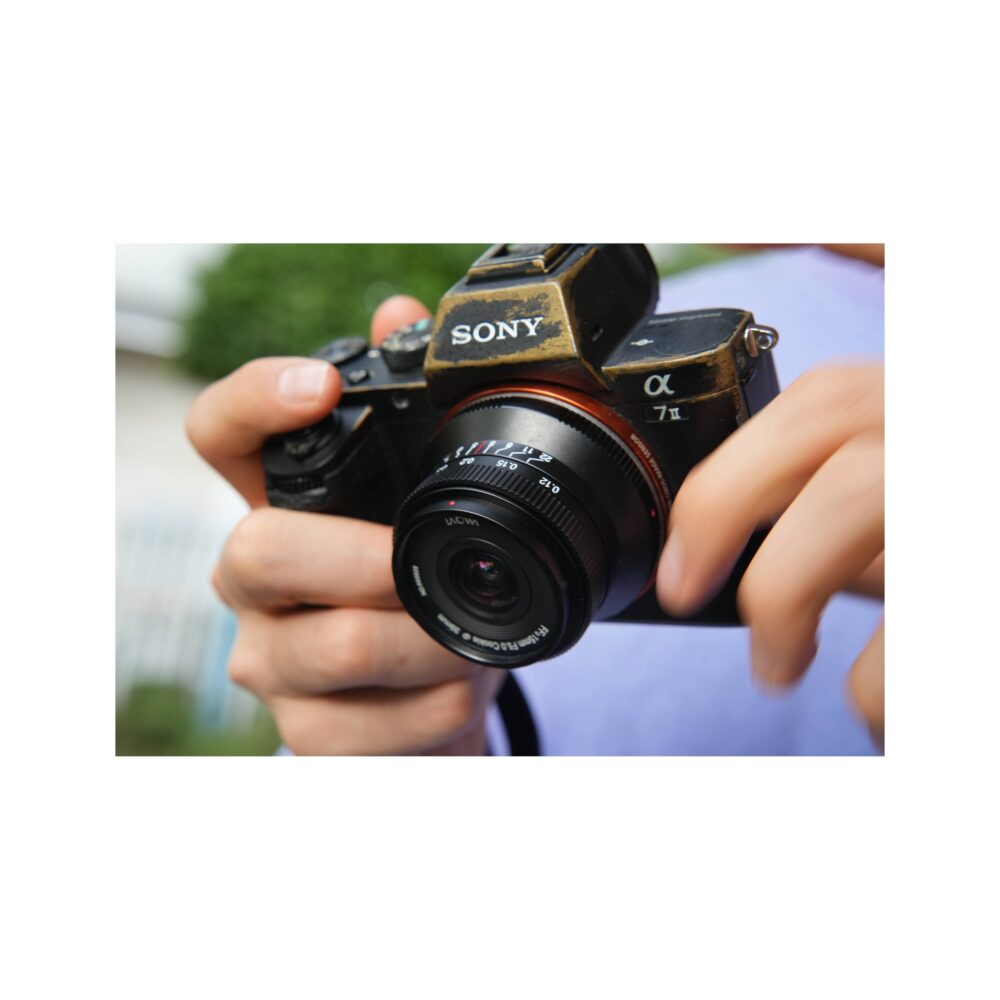 Laowa 15mm f/5 Cookie Full-Frame E-mount Lens(Silver, Auto-Aperture)
