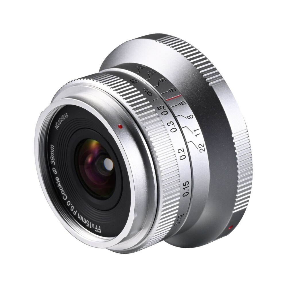 Laowa 15mm f/5 Cookie Full-Frame E-mount Lens(Silver, Auto-Aperture)