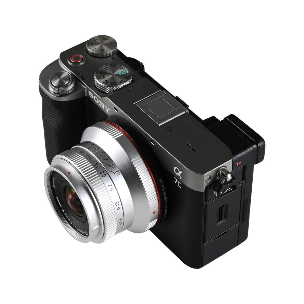 Laowa 15mm f/5 Cookie Full-Frame E-mount Lens(Silver, Auto-Aperture)