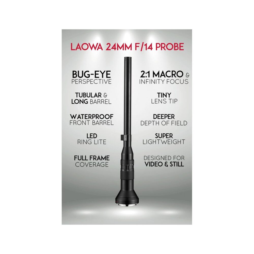 Laowa 24mm f/14.0 2X Macro Probe Lens (Std) - Pentax K