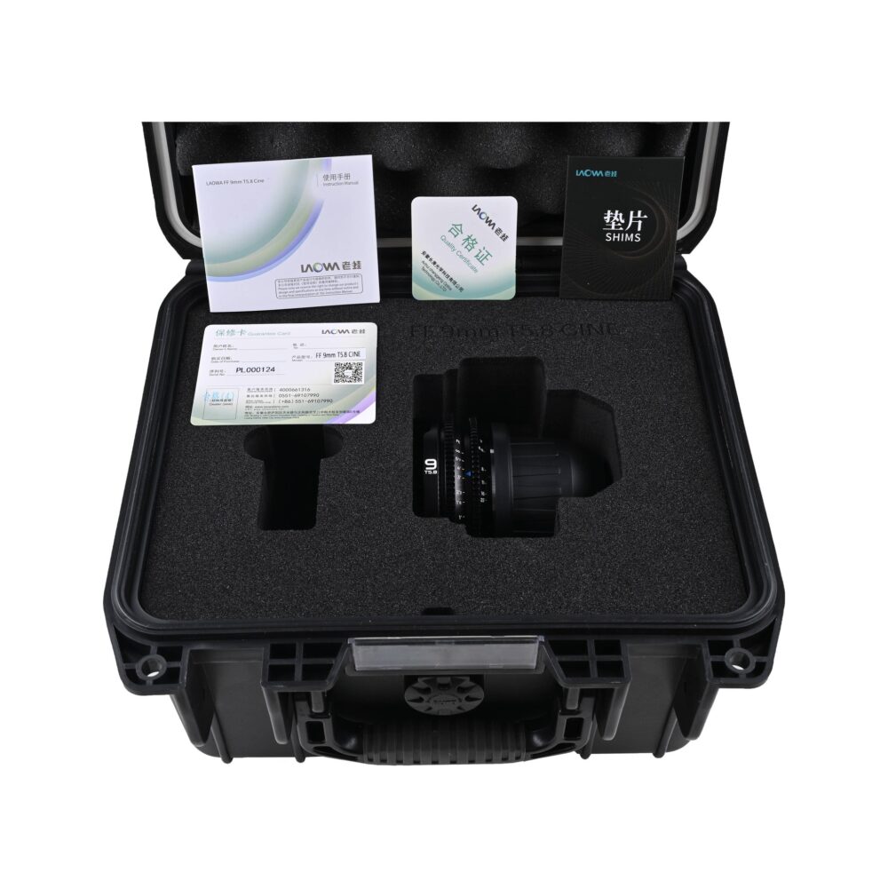 Laowa 9mm T5.8 VV Cine Lens - ARRI PL (VE958MLPL)
