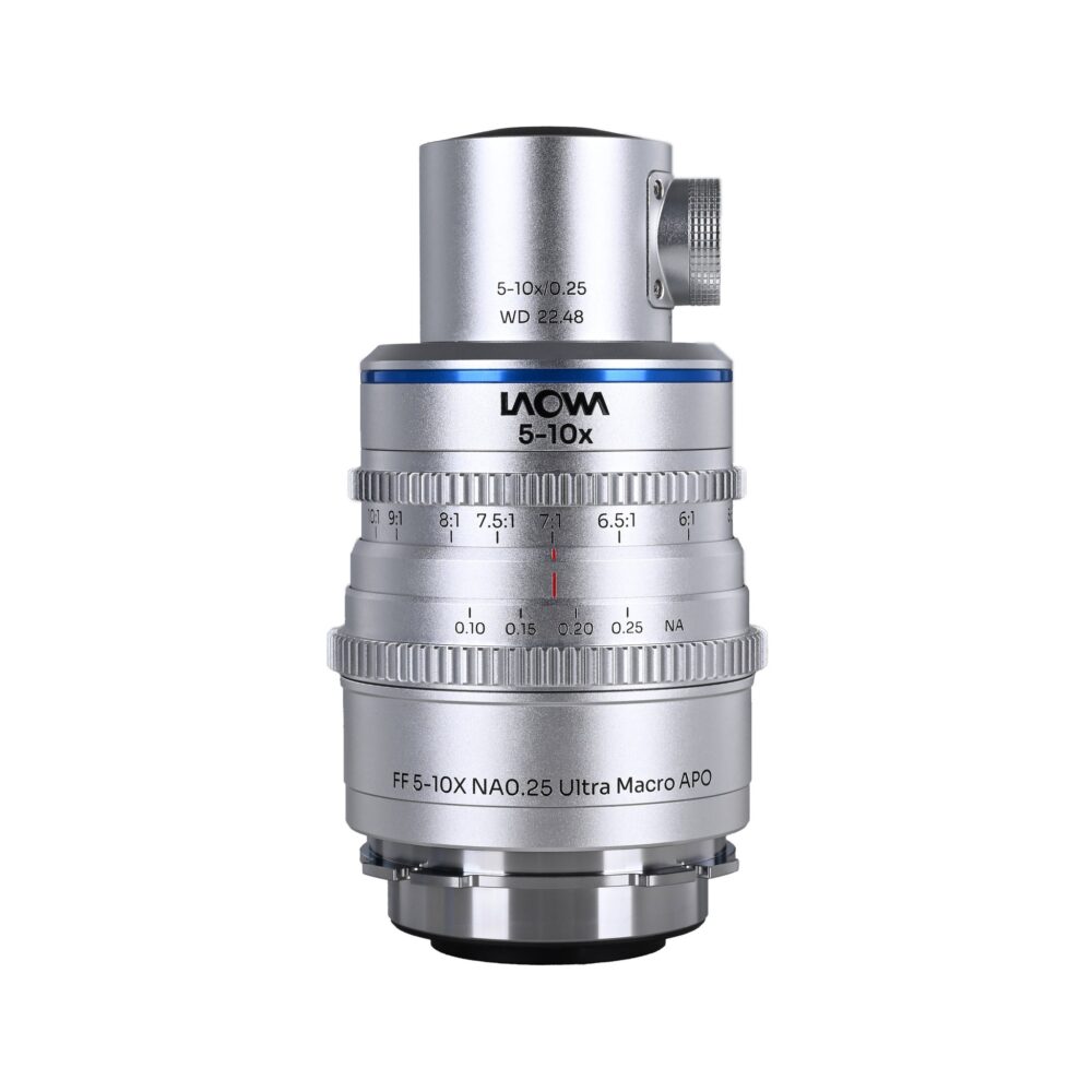 Laowa Aksen 17.5mm f/1.7 5-10X Ultra Macro APO Cine Lens with Coaxial Light Adapter (ARRI PL)