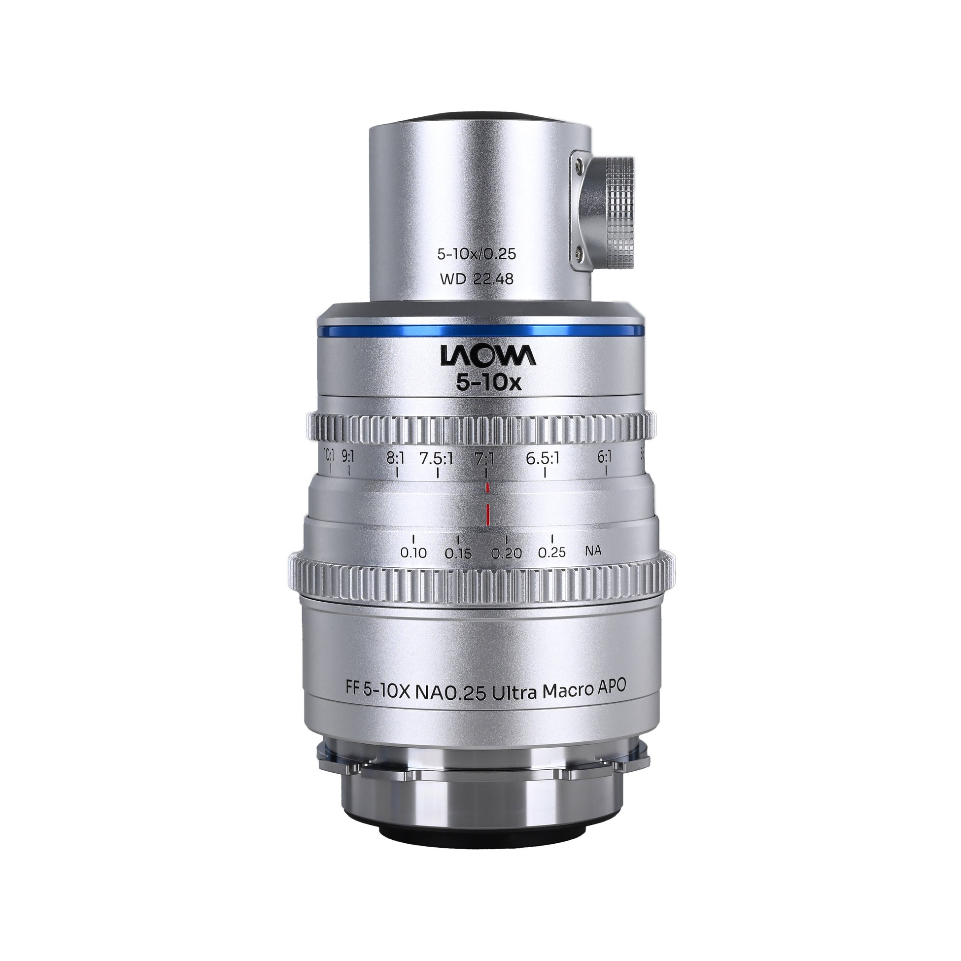 Laowa Aksen 17.5mm f/1.7 5-10X Ultra Macro APO Cine Lens with Coaxial Light Adapter (ARRI PL)