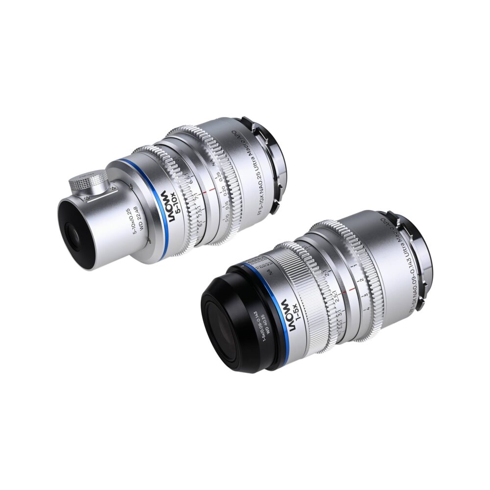 Laowa Aksen Ultra Macro APO 2-Lens Bundle with Coaxial Light Adapter (ARRI PL)