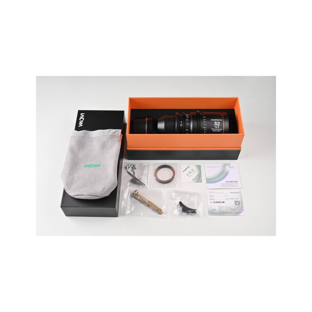 Laowa Nanomorph LF 4-LENS Bundle 32/42/55/85mm (Amber) (Lao-32425585-B-PL-A)
