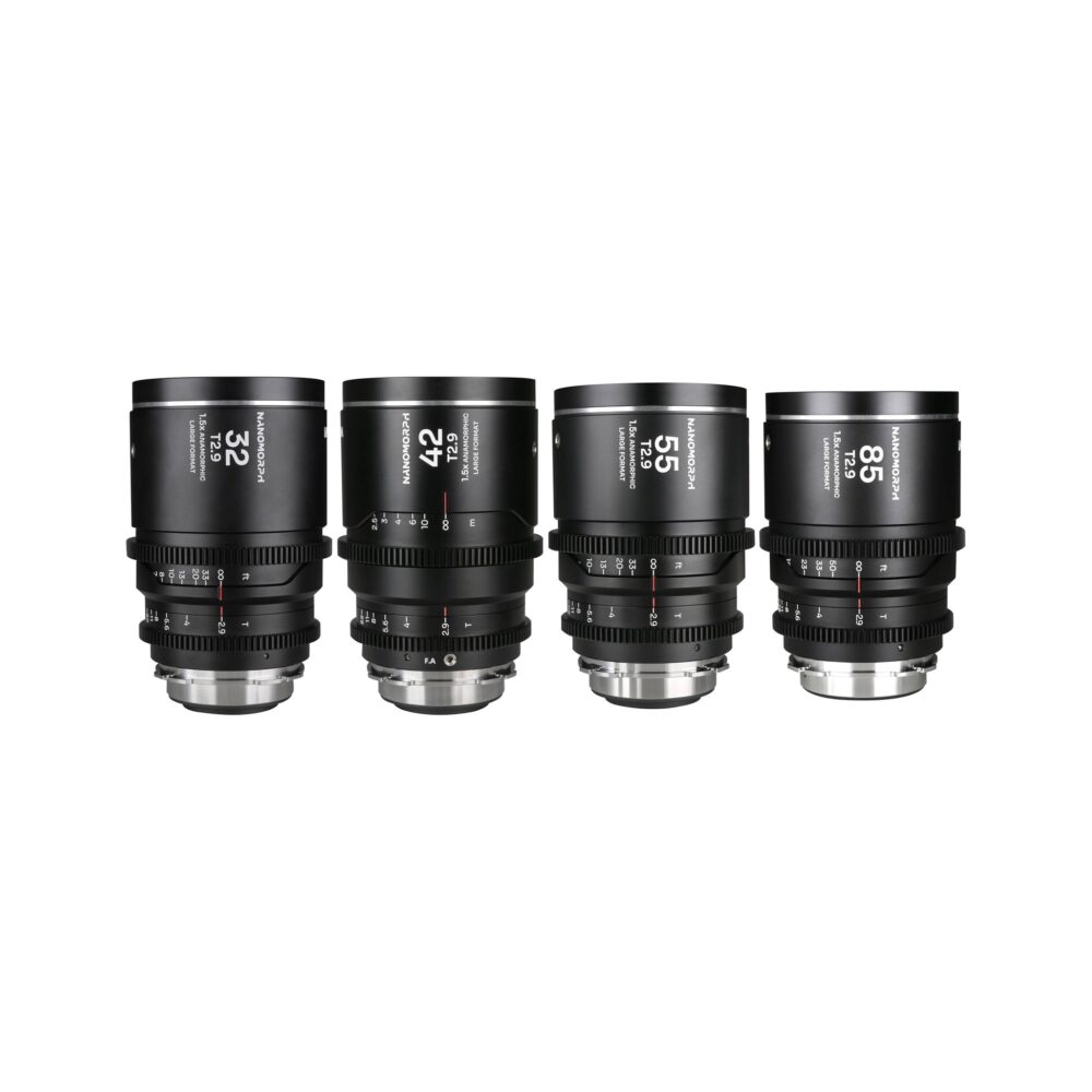 Laowa Nanomorph LF 4-Lens Bundle 32/42/55/85mm (Silver) (Lao-32425585-B-PL-S)