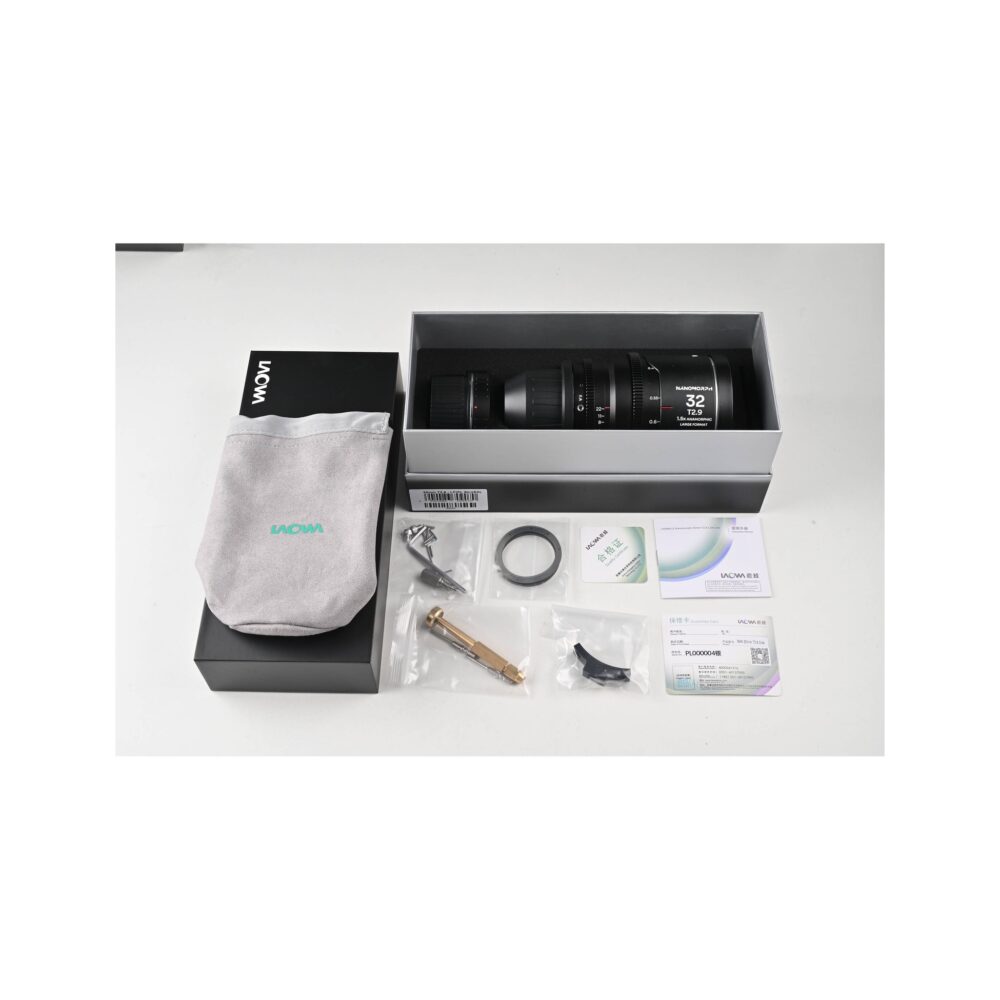 Laowa Nanomorph LF 4-Lens Bundle 32/42/55/85mm (Silver) (Lao-32425585-B-PL-S)