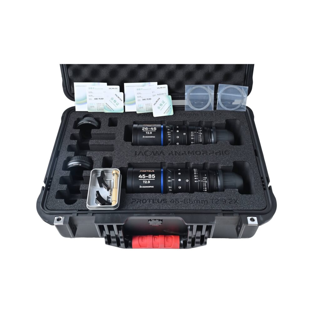 Laowa Proteus Zoom Bundle (26-45mm & 45-85mm) - Blue - PL + EF