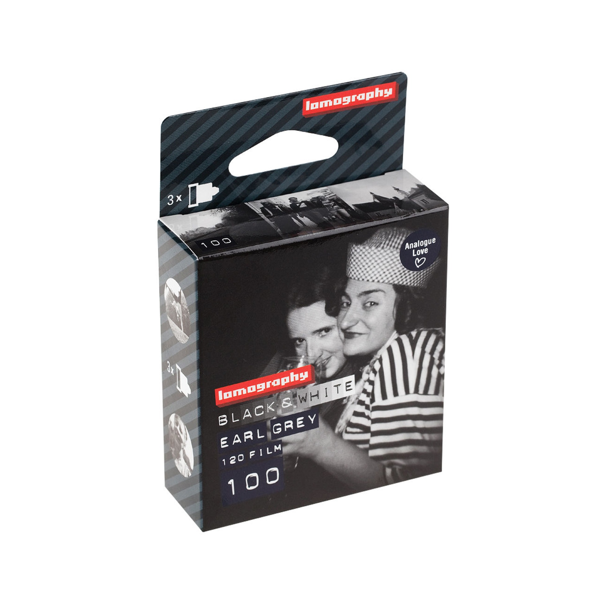 Lomography Earl Grey B&W 120 ISO 100 – Pack of 3