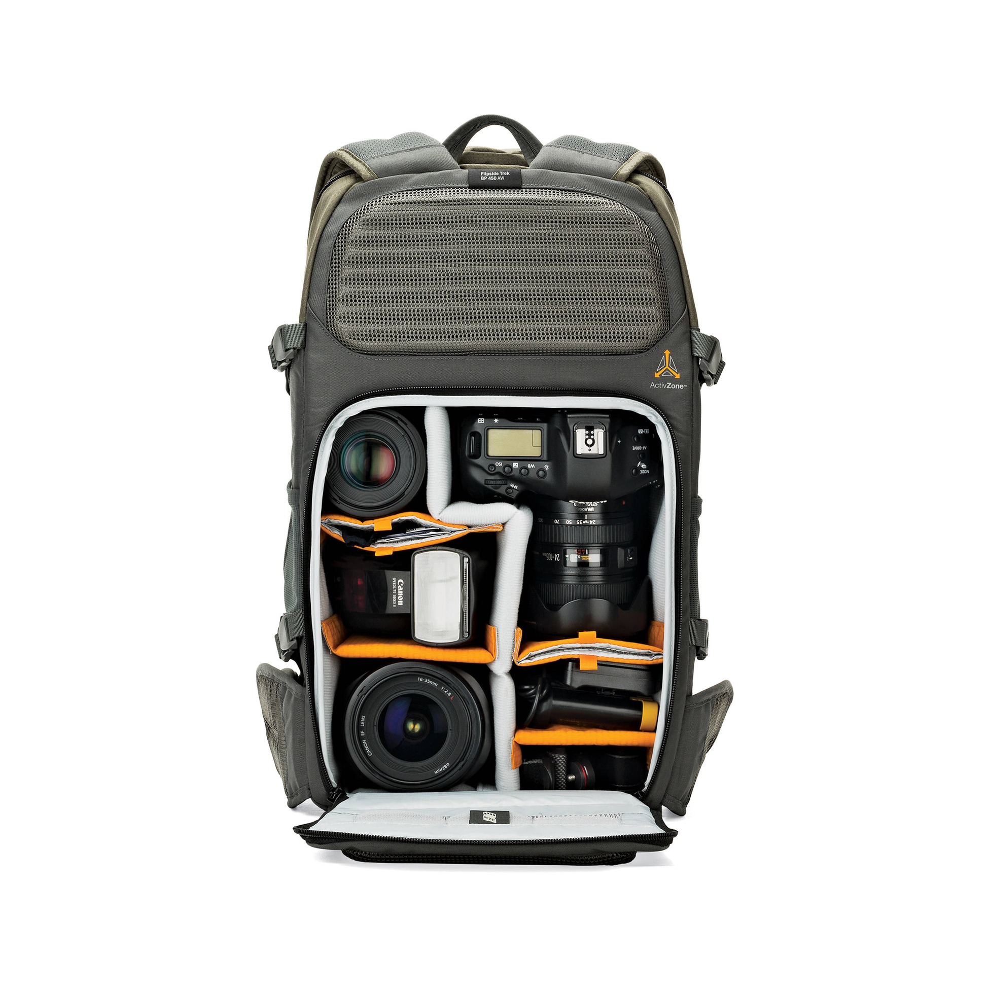 Lowepro Flipside Trek BP 450 AW Backpack Grey/Dark Green