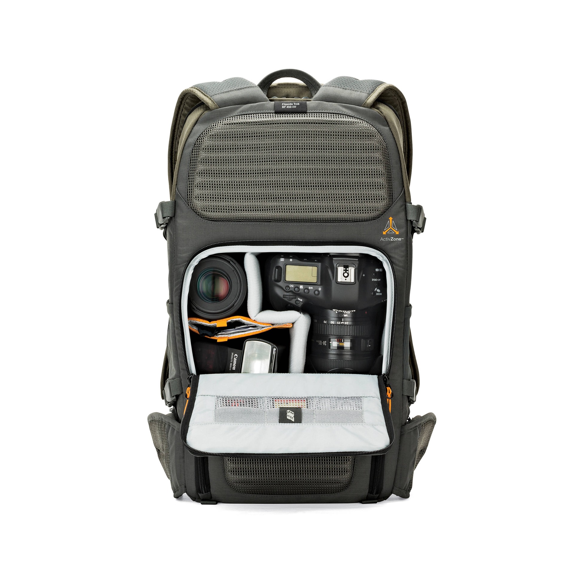 Lowepro Flipside Trek BP 450 AW Backpack Grey/Dark Green