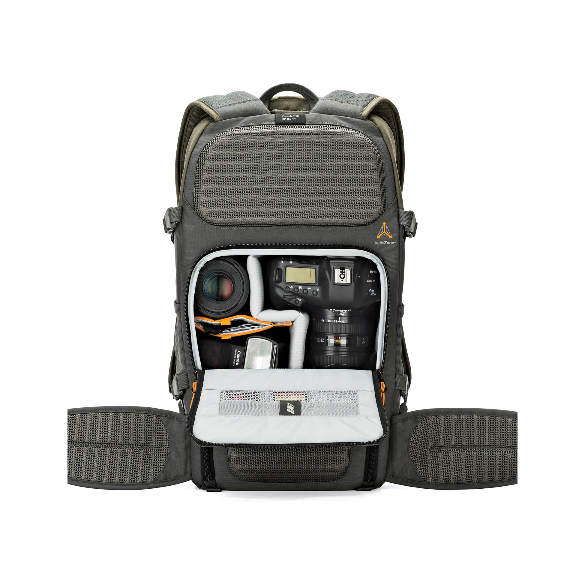Lowepro Flipside Trek BP 450 AW Backpack Grey/Dark Green