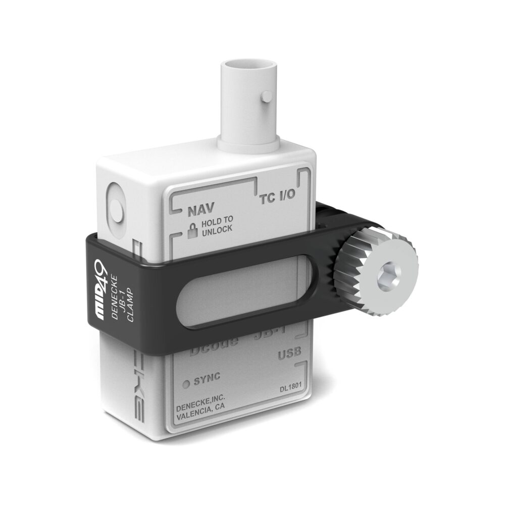 MID49 Clamp for Denecke JB-1 Syncbox Timecode Generator