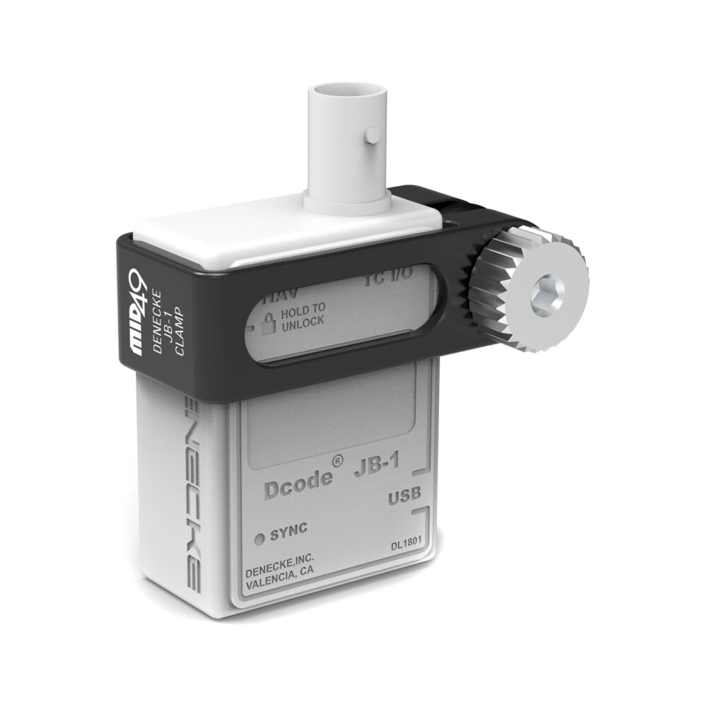 MID49 Clamp for Denecke JB-1 Syncbox Timecode Generator