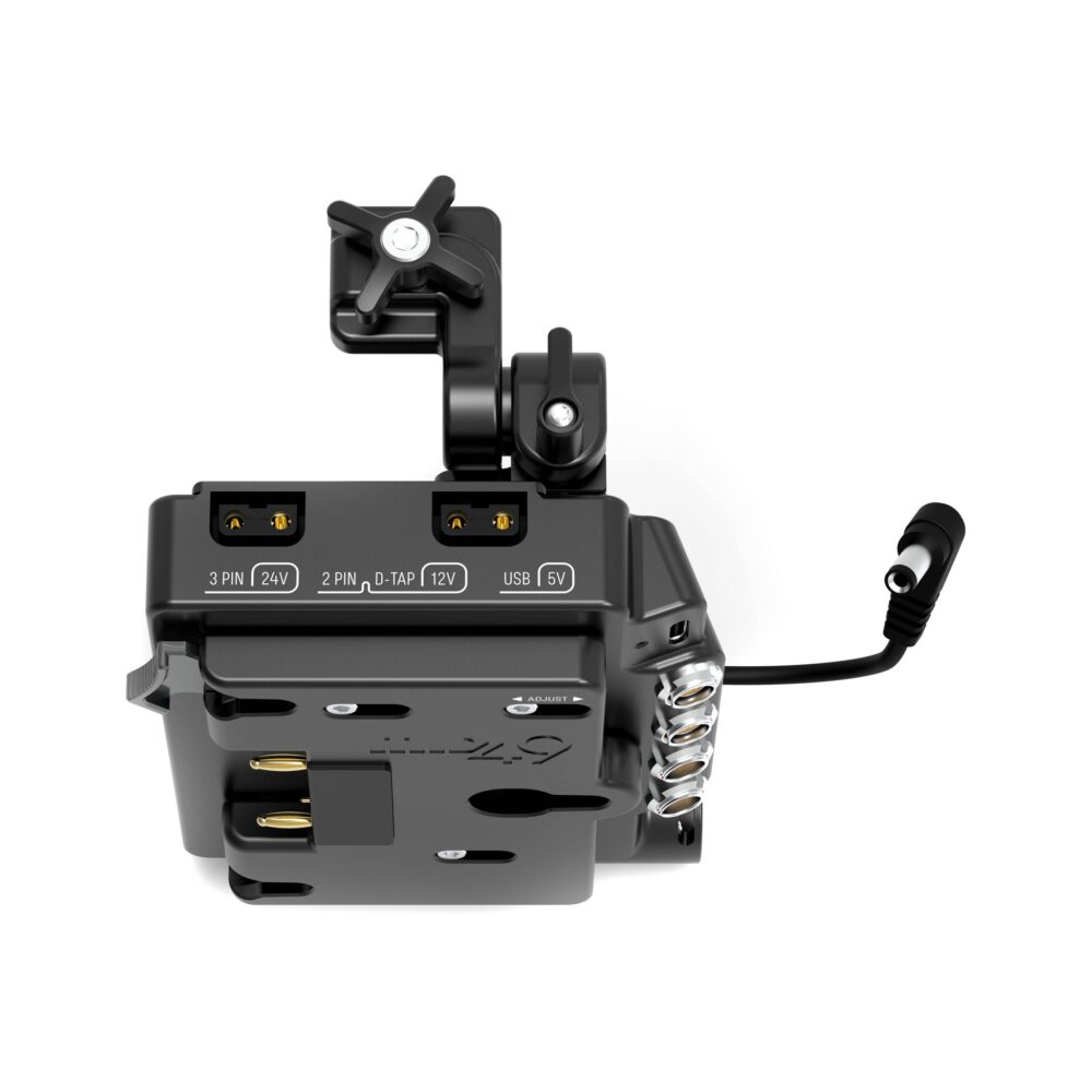 MID49 DB-4 Camera-Mounted Power Distribution Box for Canon C80 (Gold Mount)