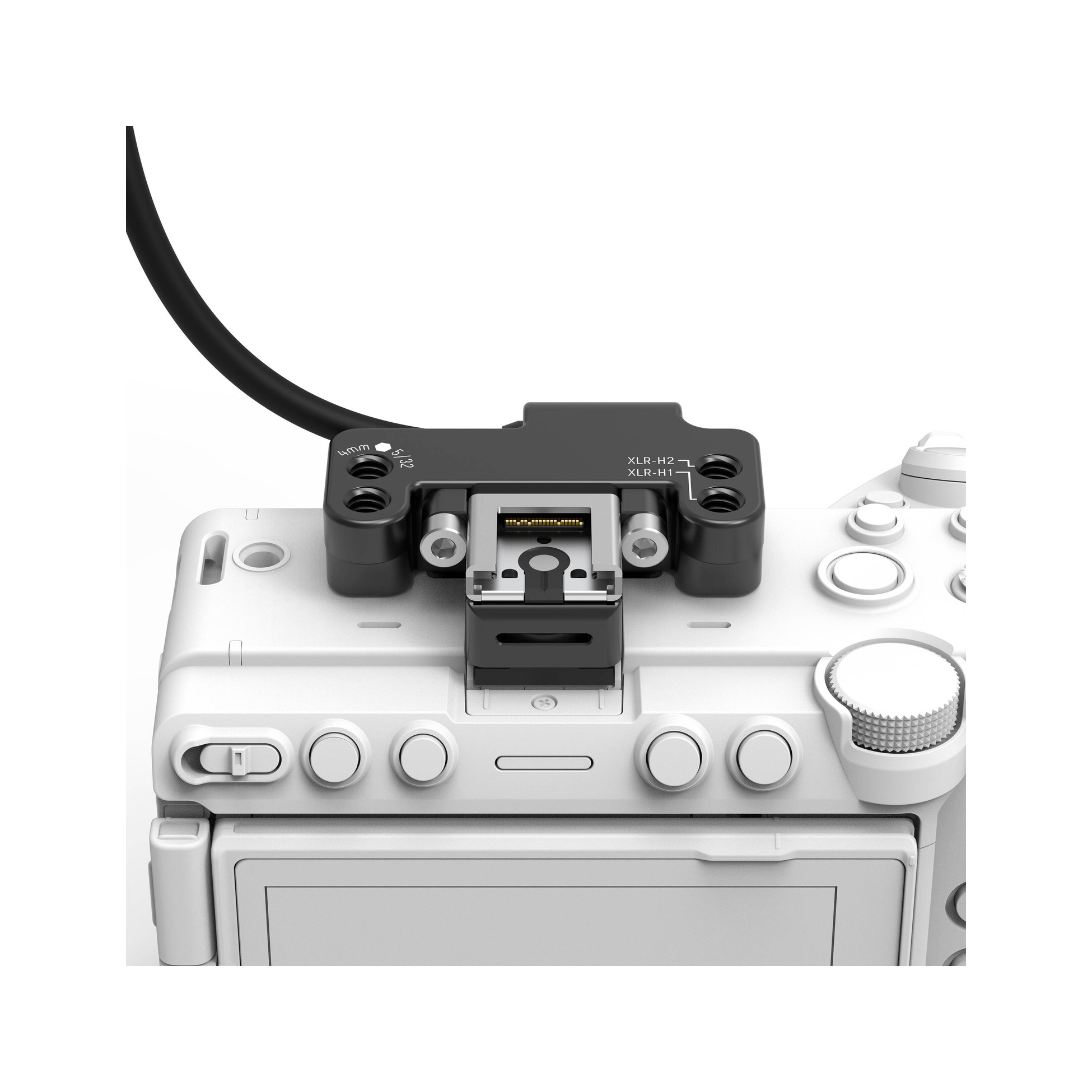 MID49 EVF Cable & XLR Handle Riser for Sony FX5