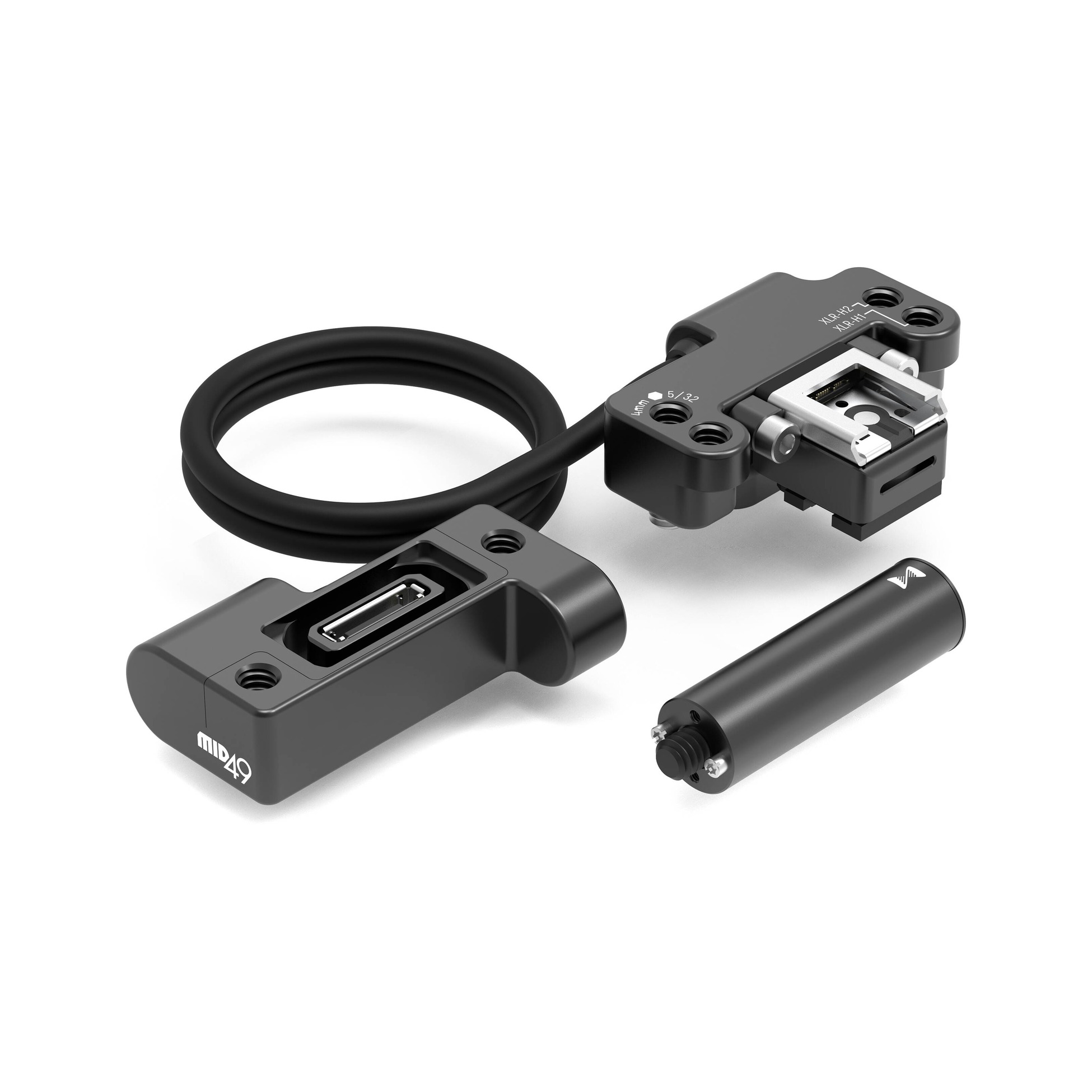 MID49 EVF Cable & XLR Handle Riser for Sony FX5