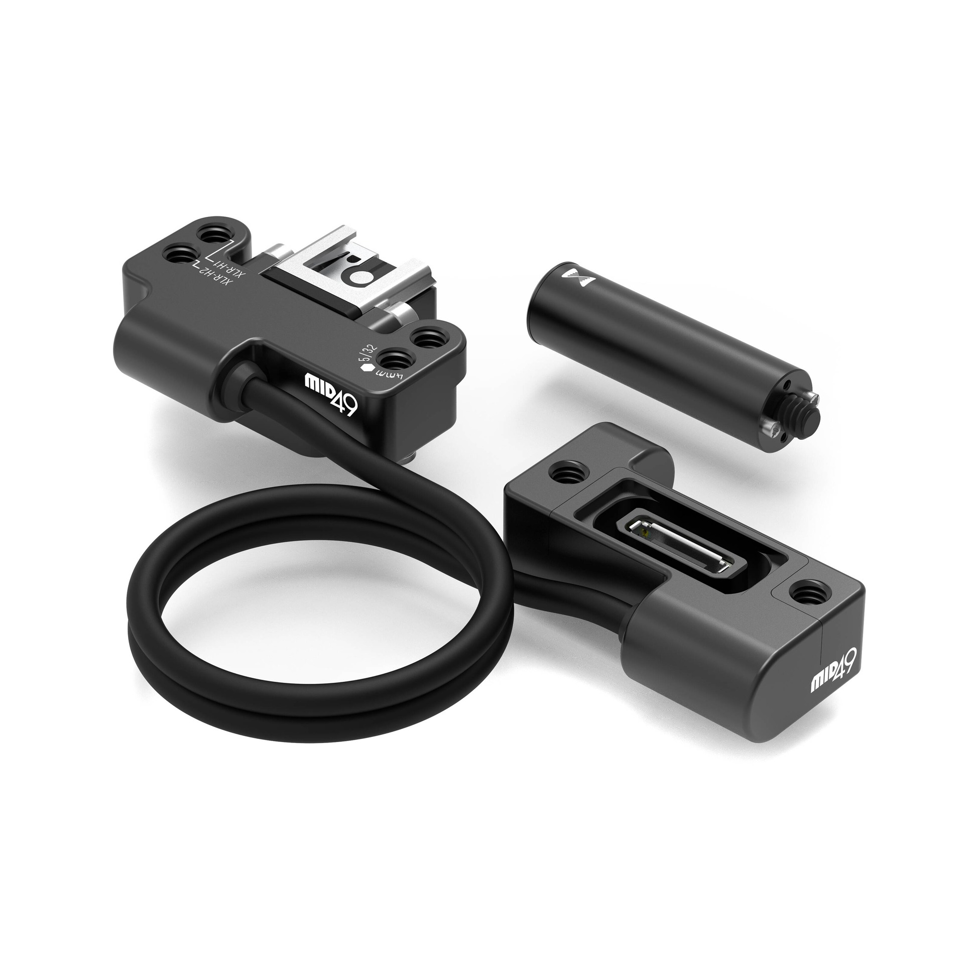 MID49 EVF Cable & XLR Handle Riser for Sony FX5