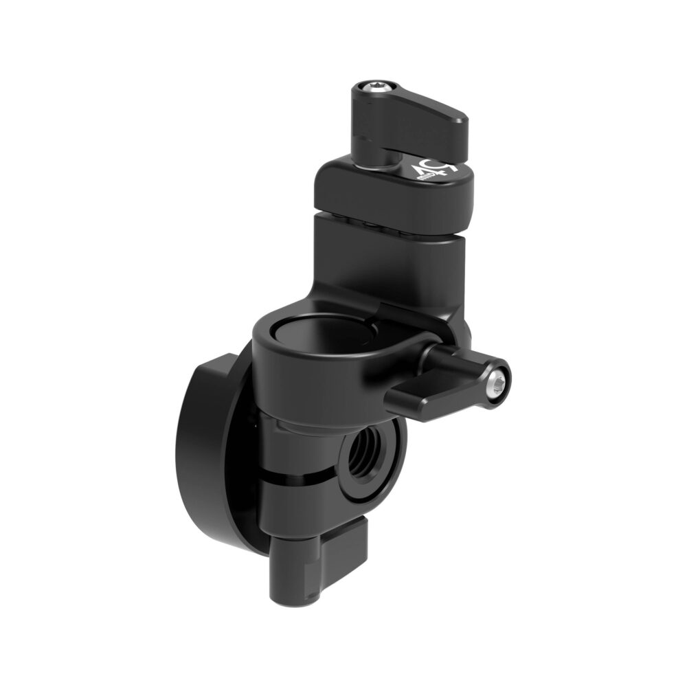 MID49 Folding TWIST Mount EVF Knuckle and Spud for Blackmagic Viewfinder Wedge