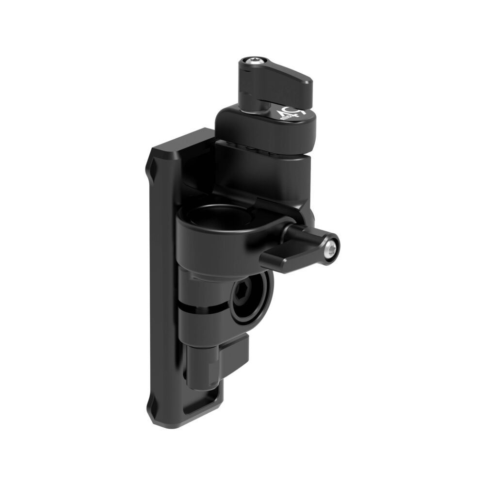 MID49 Folding TWIST Mount EVF Knuckle and Spud for Canon C400, C300 Mark III, C500 Mark II, LM-V2