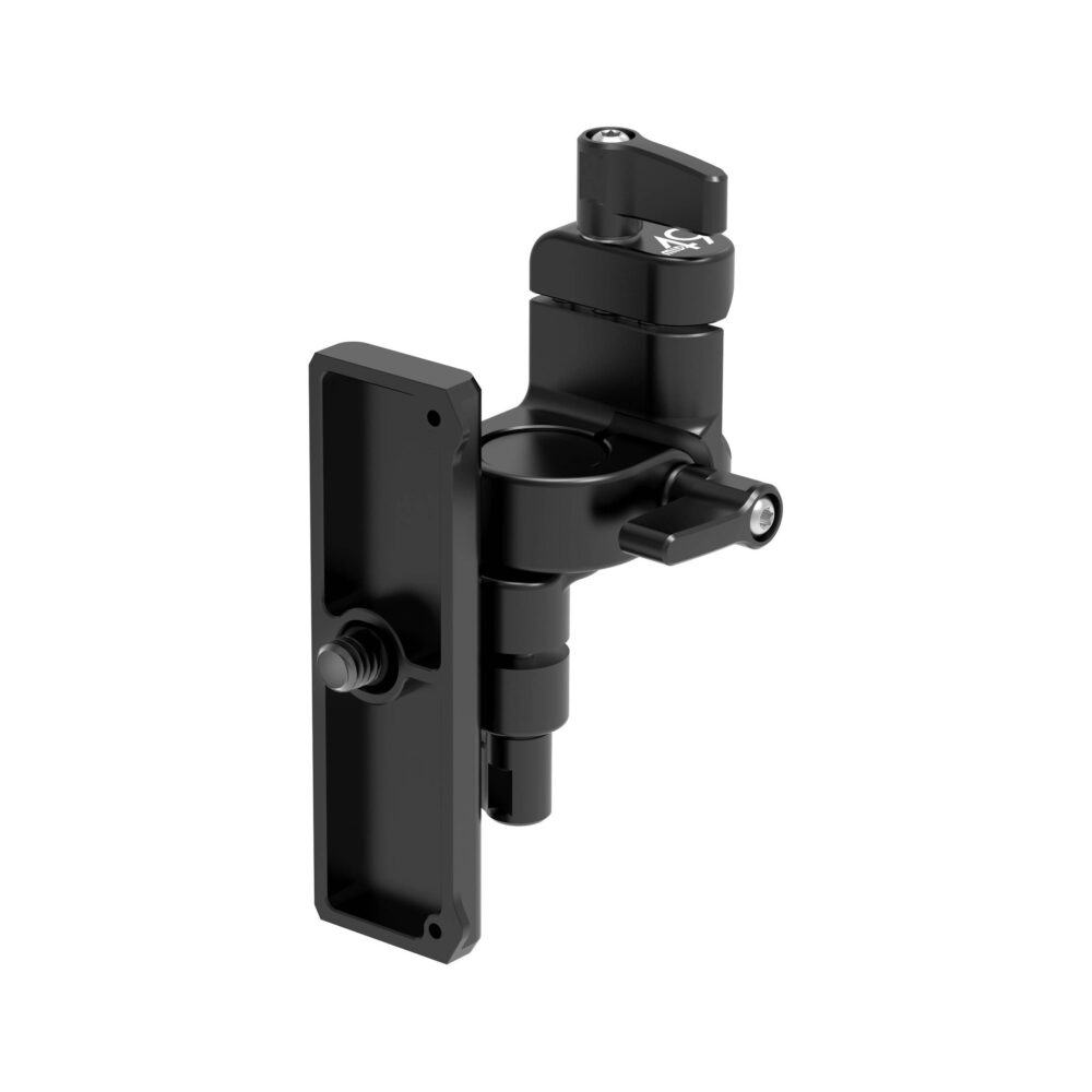 MID49 Folding TWIST Mount EVF Knuckle and Spud for Canon C400, C300 Mark III, C500 Mark II, LM-V2