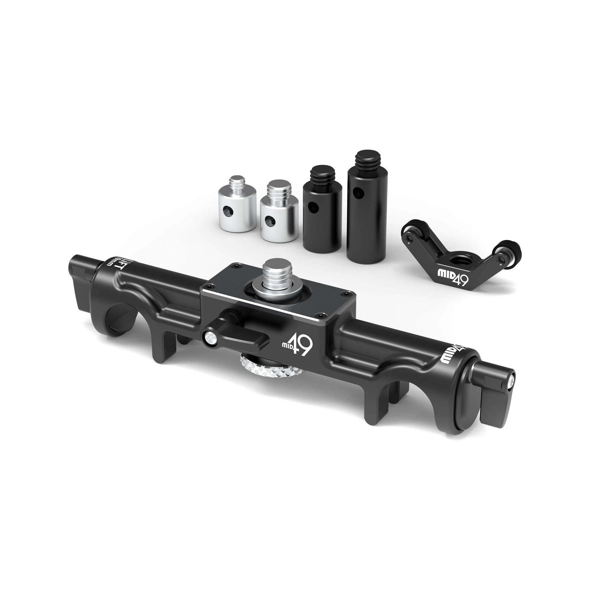 MID49 LiFT Lens Support (19mm) with Lens Support Adapter and Y Bracket Set