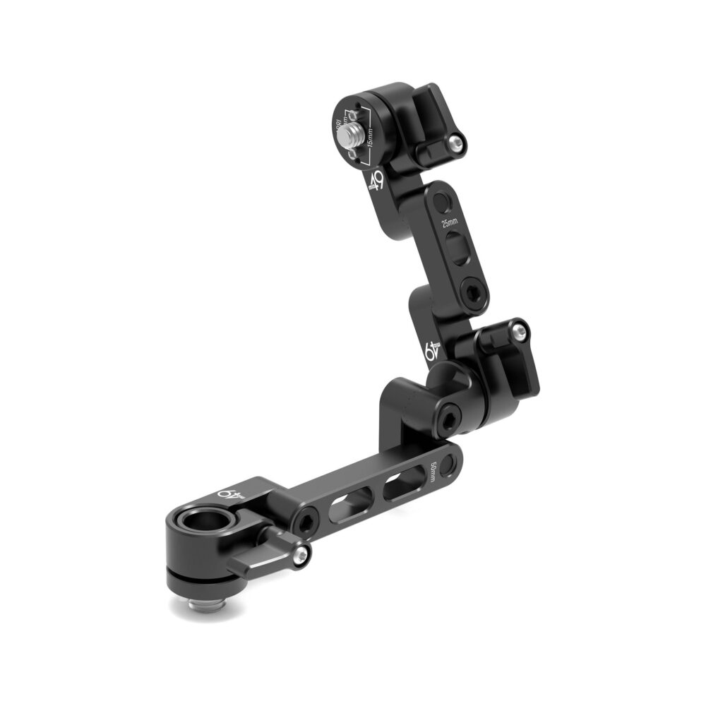 MID49 Micro Rosette Monitor TWIST Hinge Kit (1/4-20 to 3/8-16)
