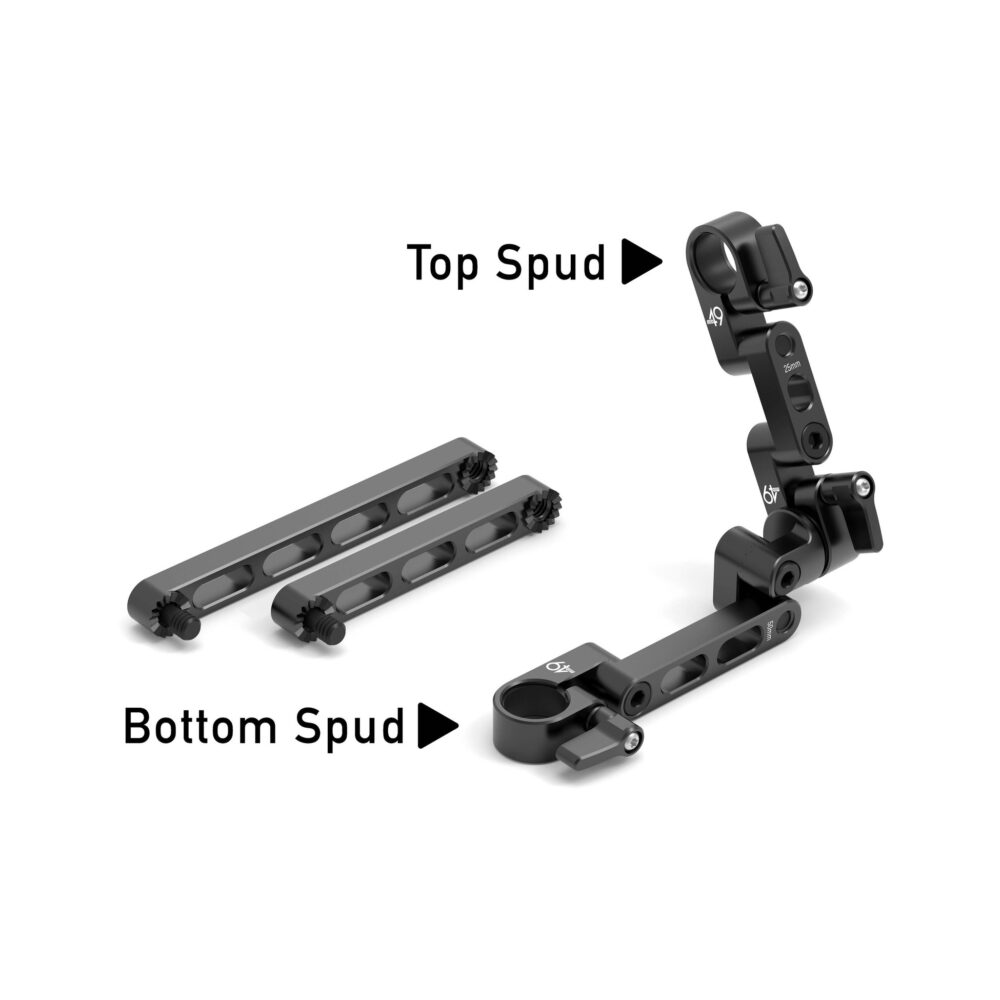 MID49 Micro Rosette Monitor TWIST Hinge Kit (No Spuds)
