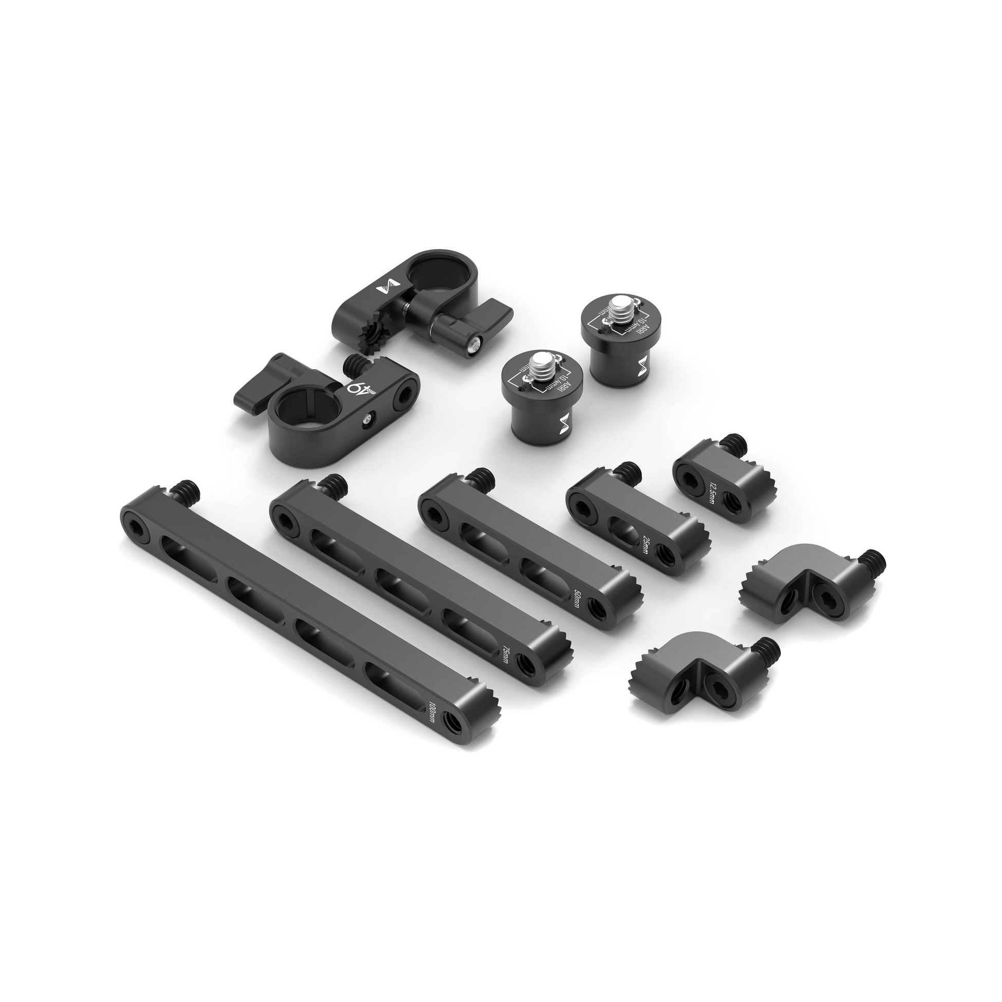 MID49 Micro Rosette TWIST Mount Kit (1/4-20 to 1/4-20)