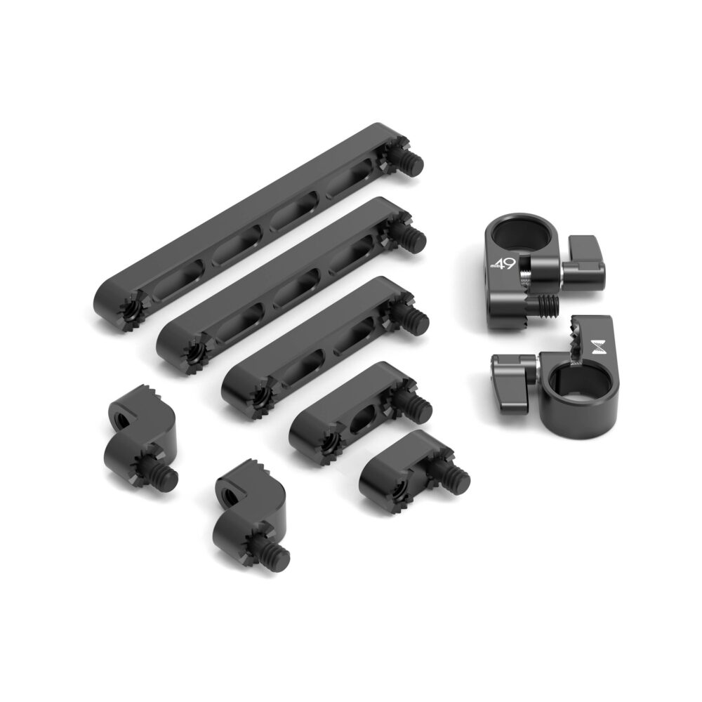 MID49 Micro Rosette TWIST Mount Kit (No Spuds)
