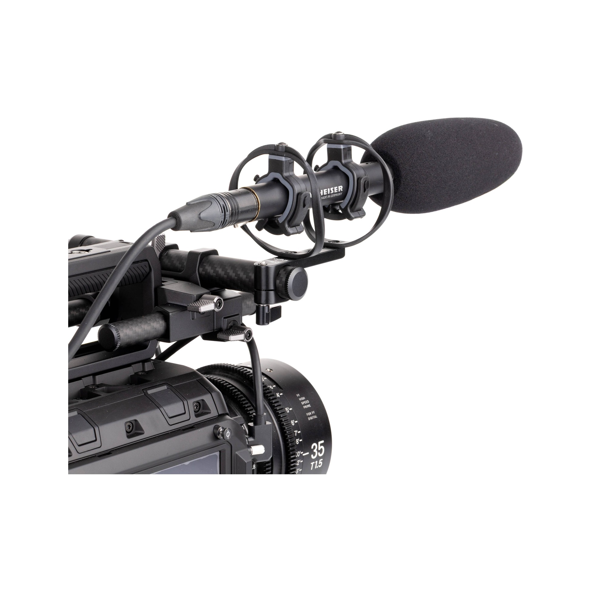 MID49 Microphone Shock Mount (Sideways 19mm Rod)