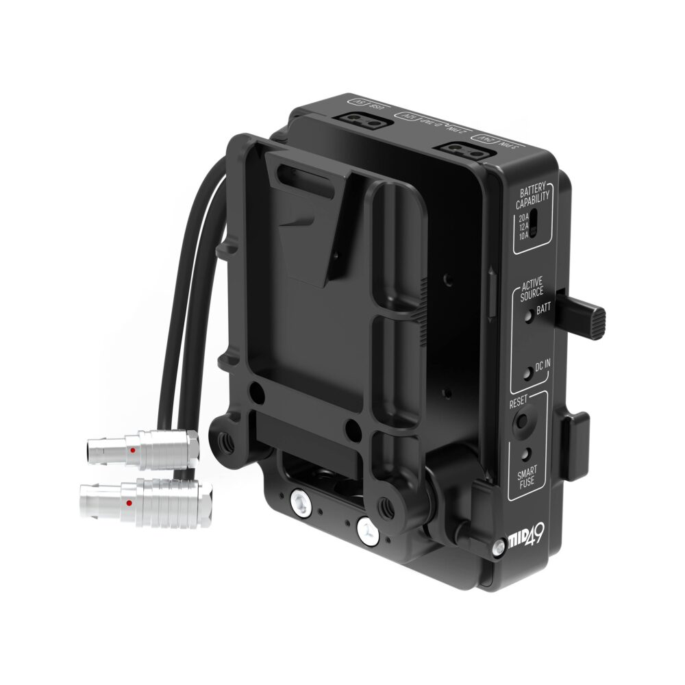 MID49 Power Distribution Box DB-1 (RED Komodo-X / V-Raptor, V-Mount, Camera Mounted)
