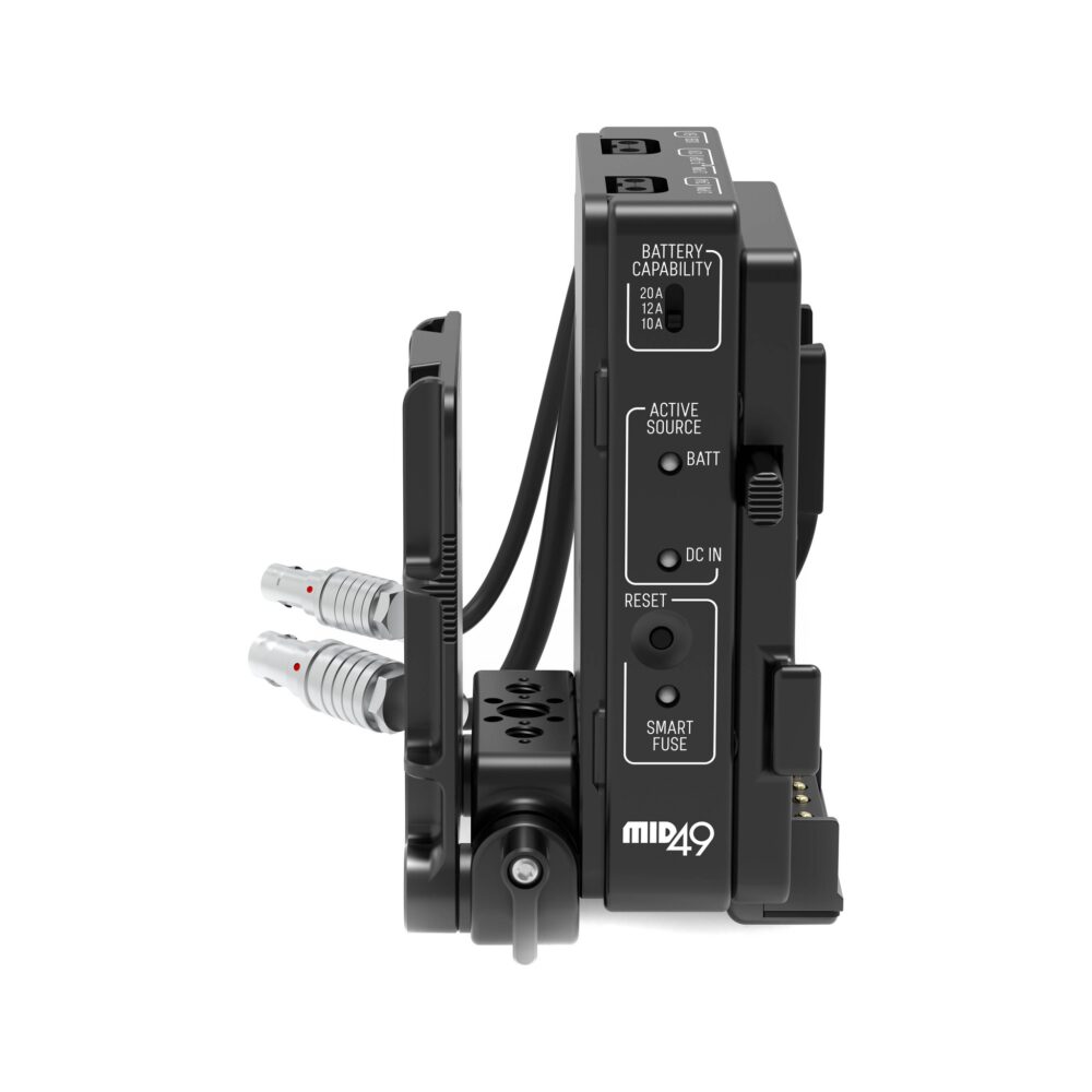 MID49 Power Distribution Box DB-1 (RED Komodo-X / V-Raptor, V-Mount, Camera Mounted)