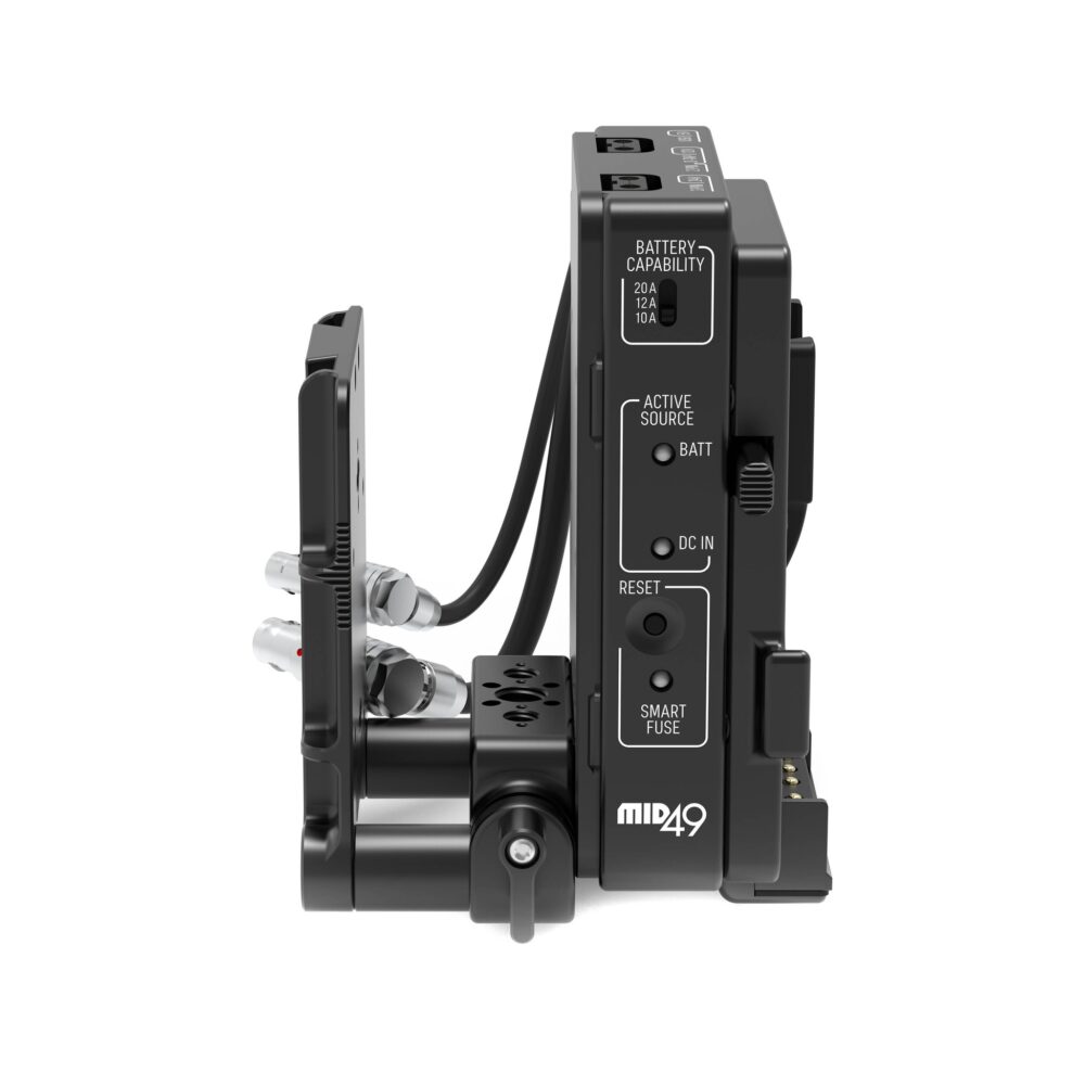 MID49 Power Distribution Box DB-1 (RED Komodo-X / V-Raptor, V-Mount, Camera Mounted)