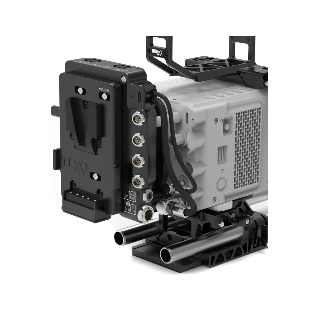 MID49 Power Distribution Box DB-1 (RED Komodo-X / V-Raptor, V-Mount, Camera Mounted)