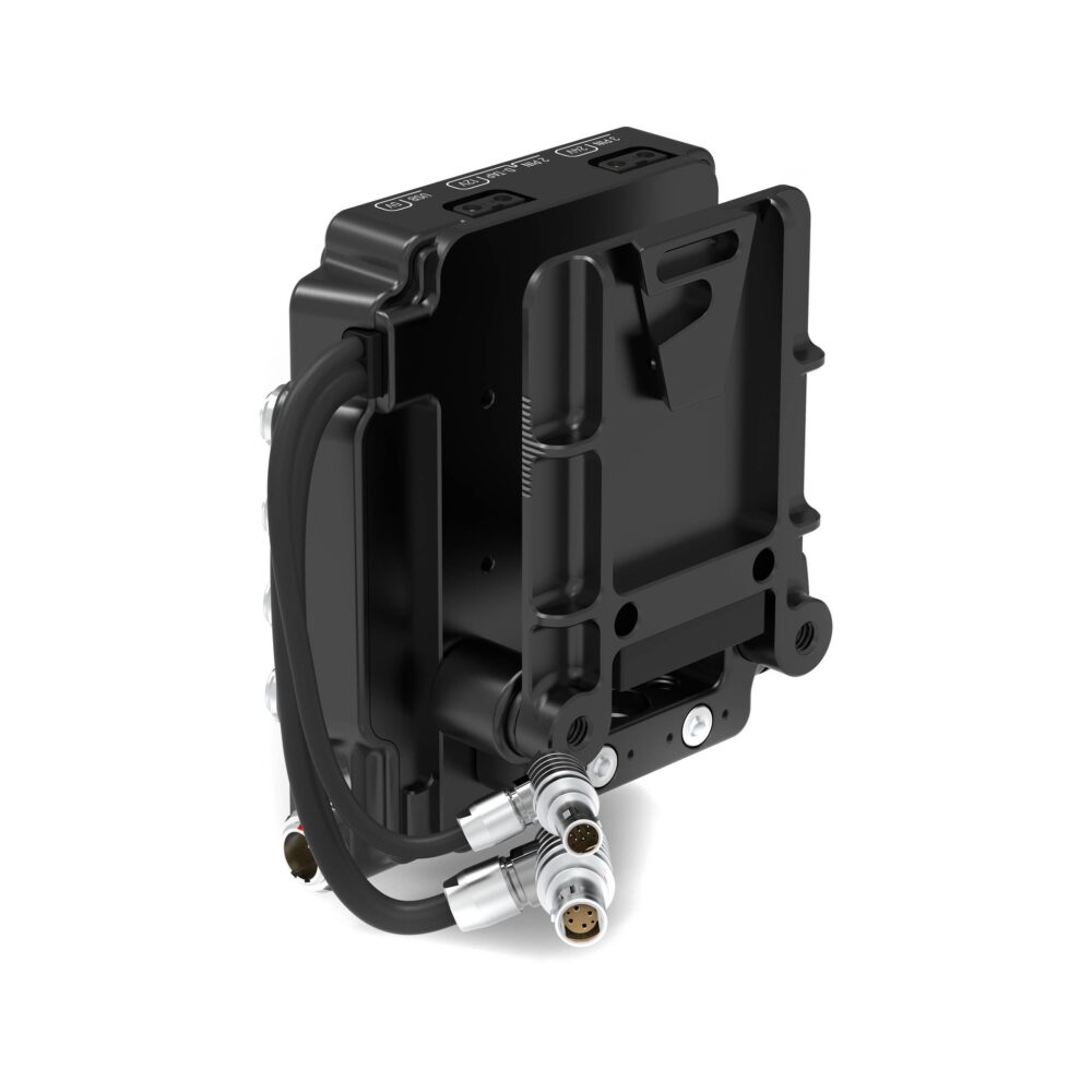 MID49 Power Distribution Box DB-1 for RED KOMODO-X / V-RAPTOR, Gold Mount, Camera Mounted