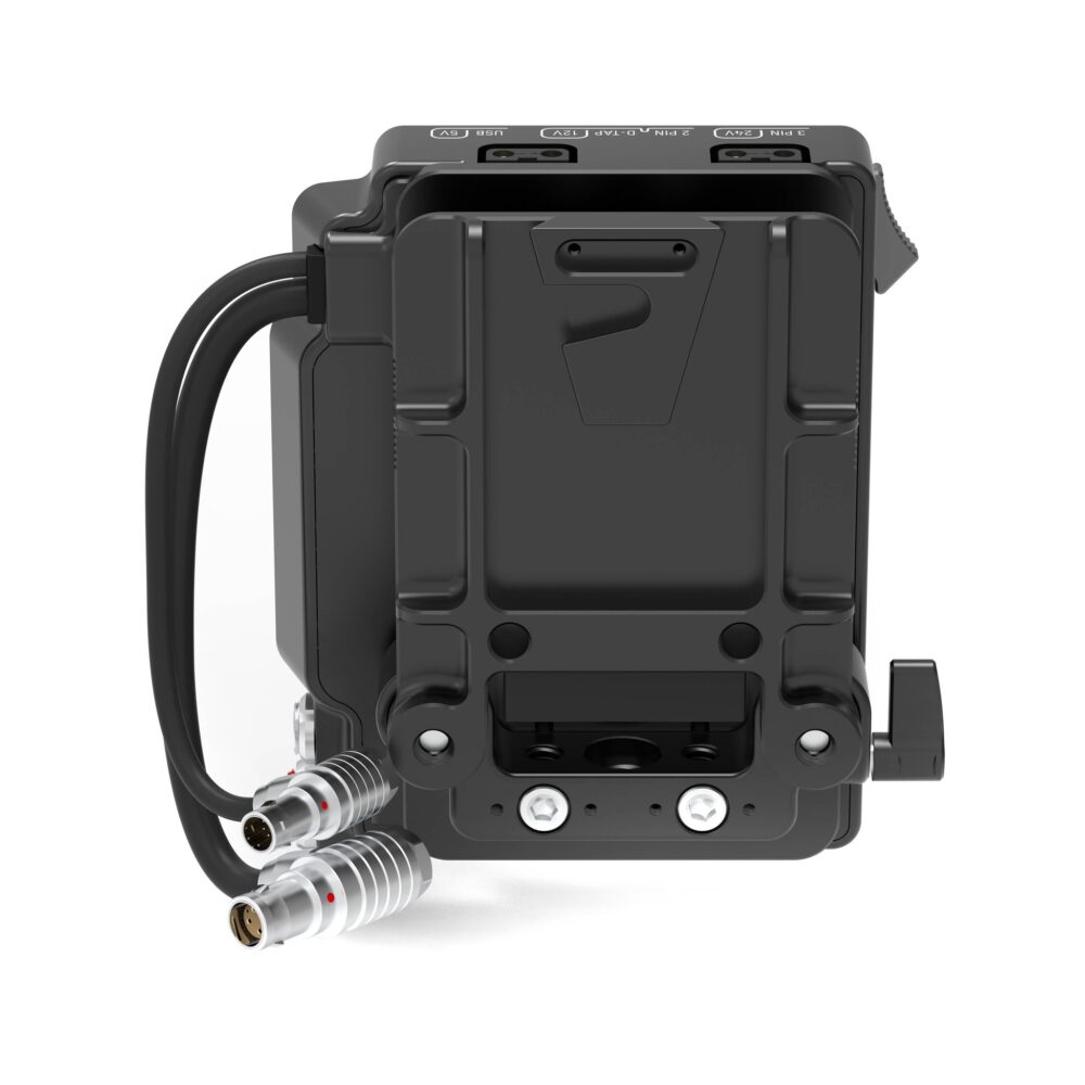 MID49 Power Distribution Box DB-1 for RED KOMODO-X / V-RAPTOR, Gold Mount, Camera Mounted
